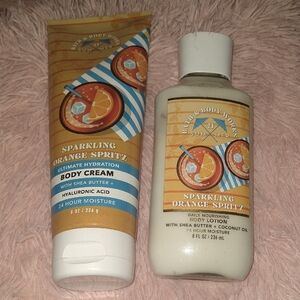 Bath & Body Works Sparkling Orange Spritz Body Cream & Lotion
